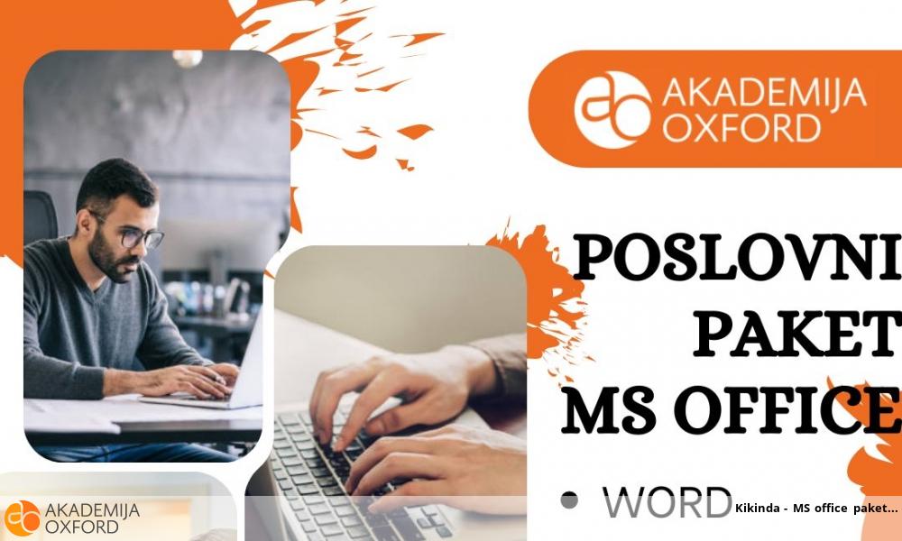 Kikinda - MS office paket
