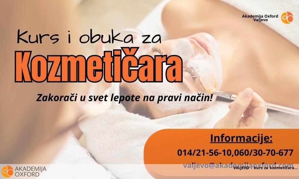 VALJEVO - kurs za kozmetičara