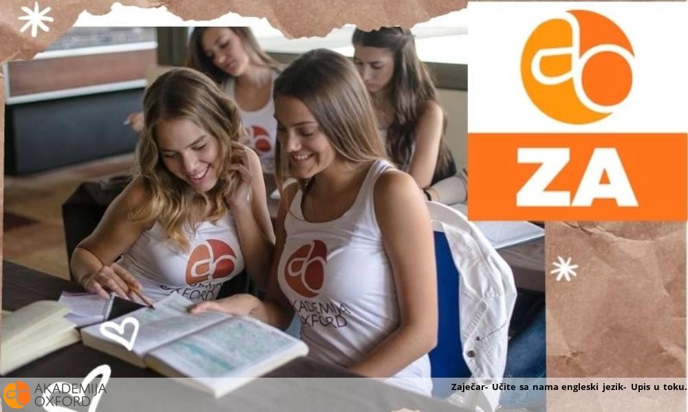 Zaječar- Učite sa nama engleski jezik- Upis u toku