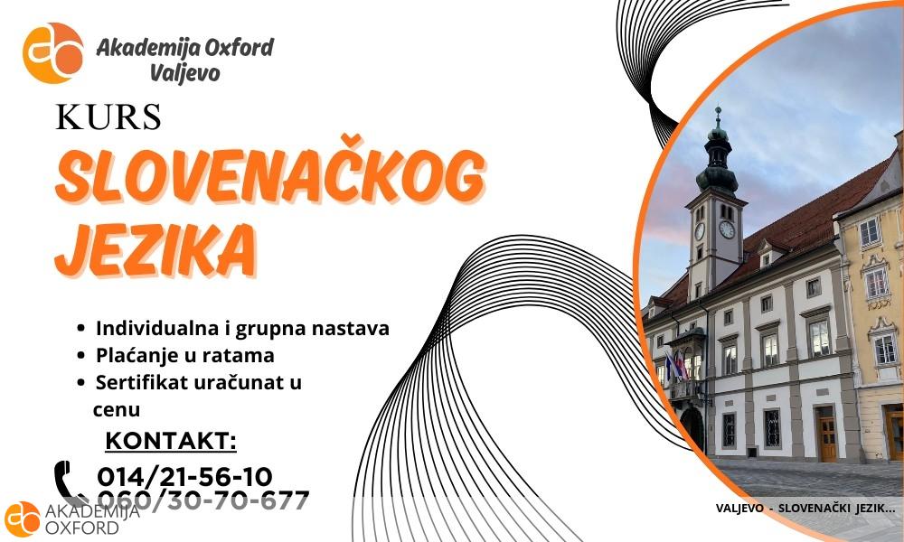 VALJEVO - SLOVENAČKI JEZIK