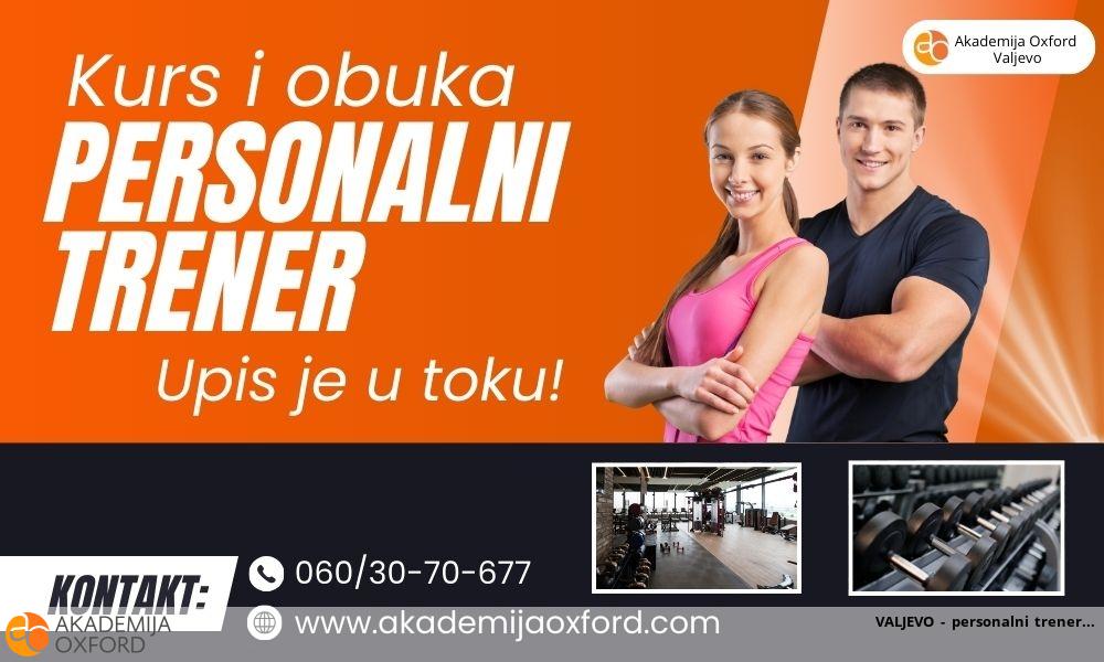 VALJEVO - personalni trener
