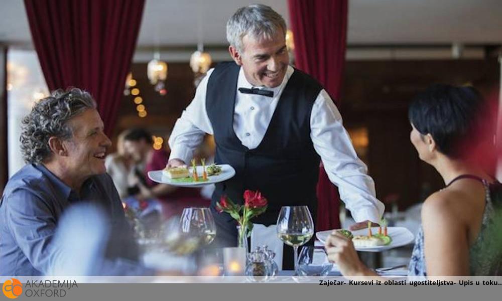 Zaječar- Kursevi iz oblasti ugostiteljstva- Upis u toku