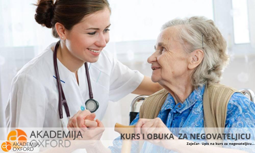 Zaječar- Upis na kurs za negovateljicu