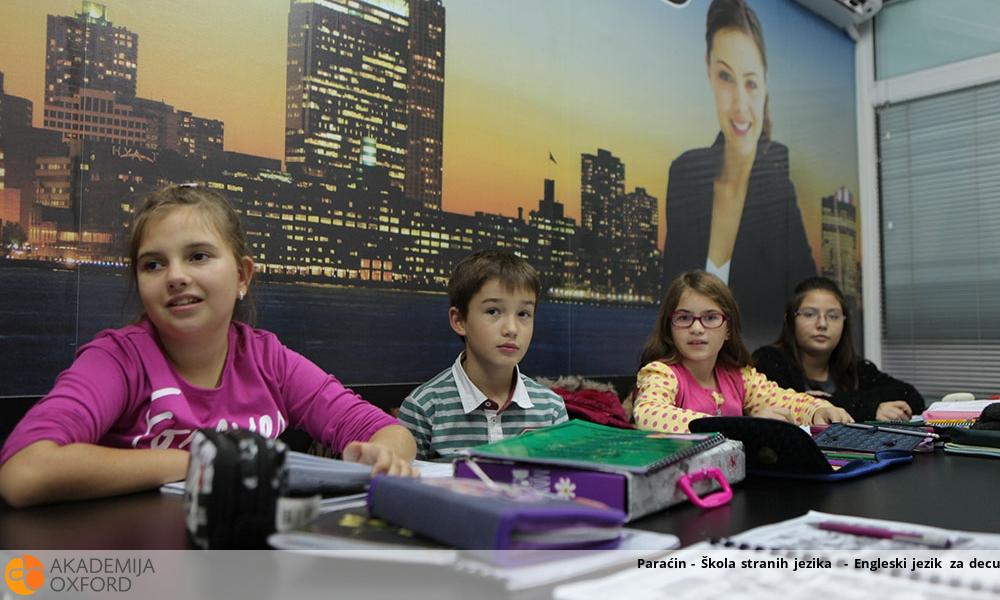 Paraćin - Škola stranih jezika - Engleski jezik za decu